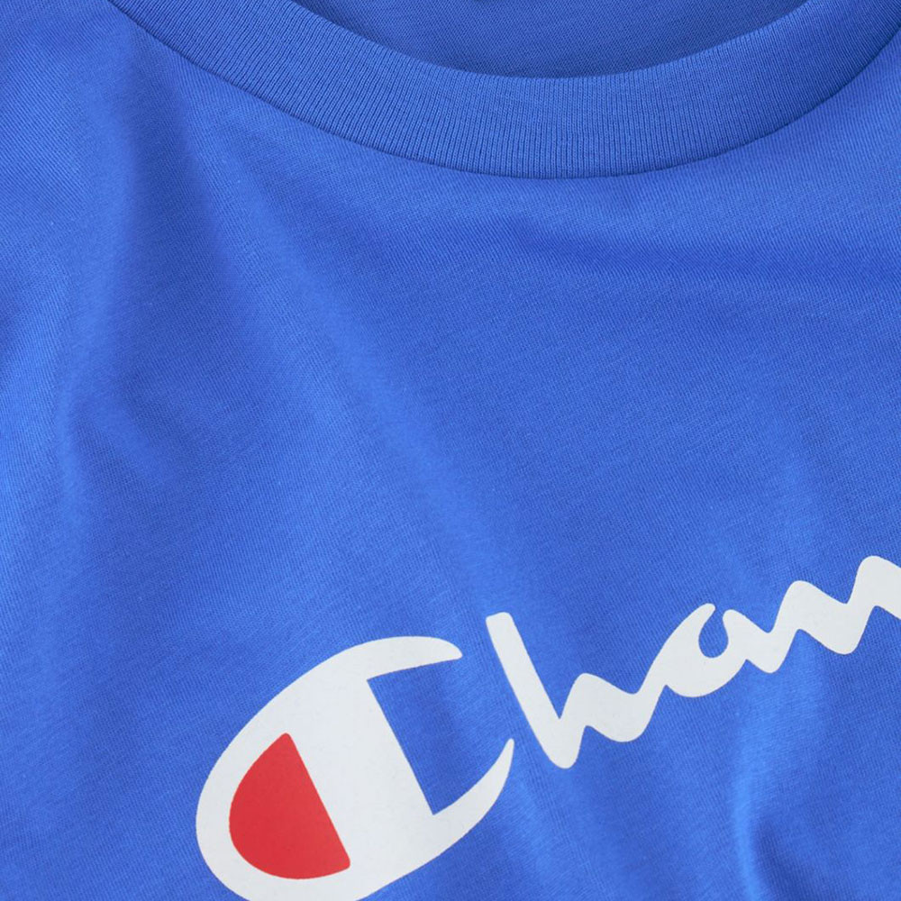royal blue champion shirt