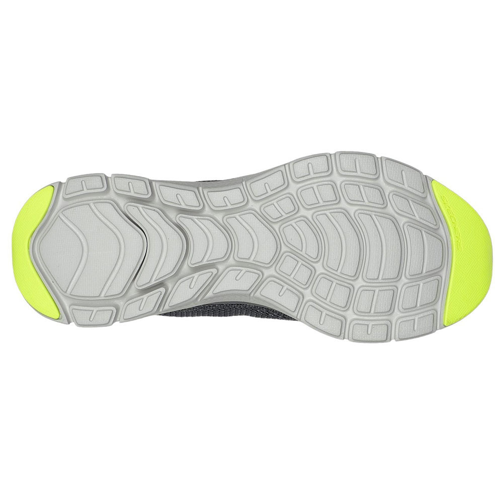 232365 Chaussure Homme SKECHERS GRIS pas cher Chaussures multisports SKECHERS discount