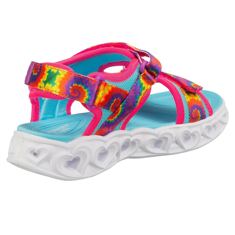 302160N Sandale Bebe Fille SKECHERS MULTICOLORE pas cher Sandales bebe fille SKECHERS discount