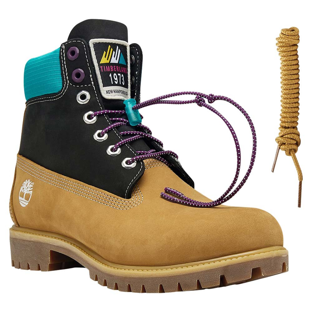 6In Premium Bottine Homme TIMBERLAND JAUNE pas cher Bottines homme TIMBERLAND discount