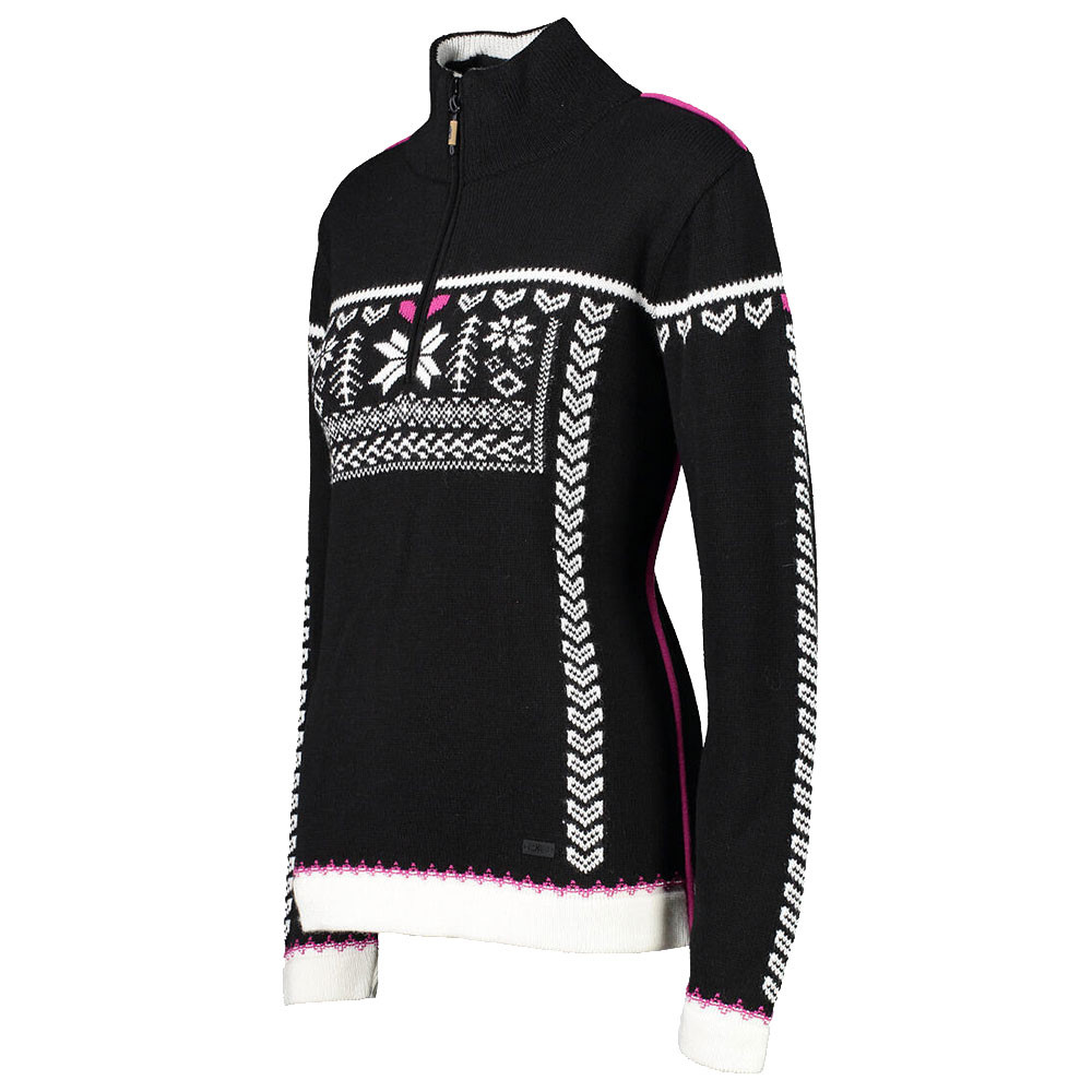 7H76151 Pull 1/2 Zip Femme