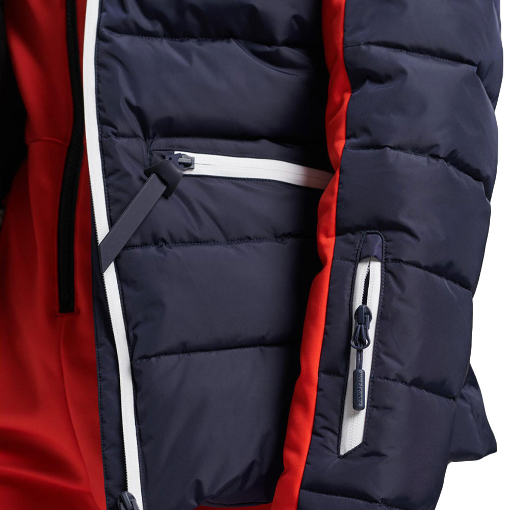Alpine Revive Puffer Veste De Ski Femme