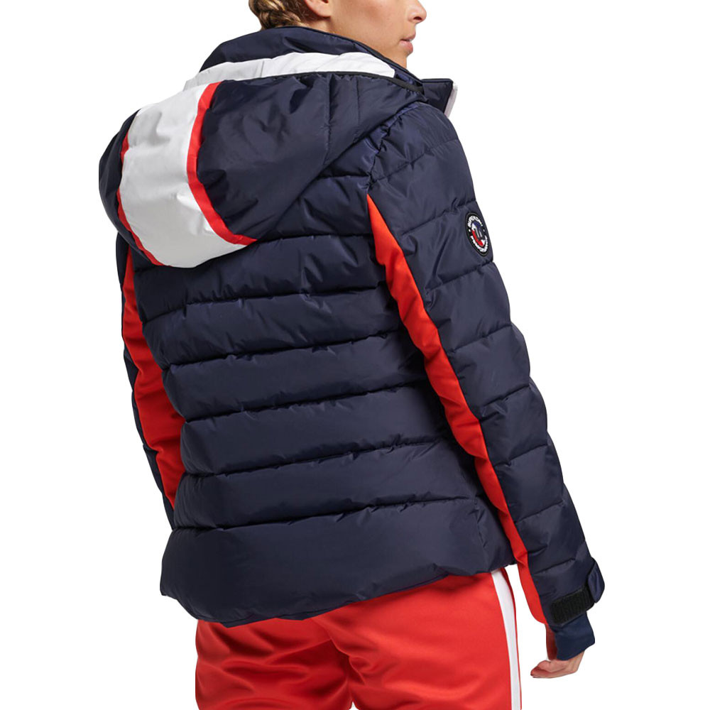 Alpine Revive Puffer Veste De Ski Femme