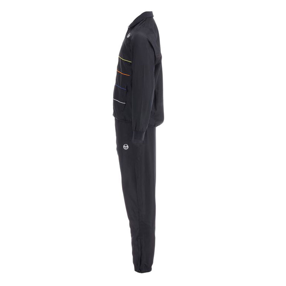 Atha Ensemble Survetement Homme SERGIO TACCHINI NOIR pas cher Ensembles de survetements homme SERGIO TACCHINI discount