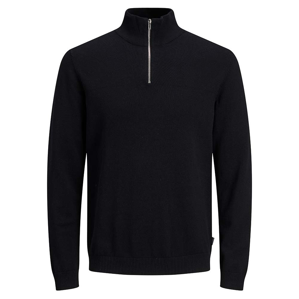 Basic Knit Half Zip Pull 1/2 Zip Homme