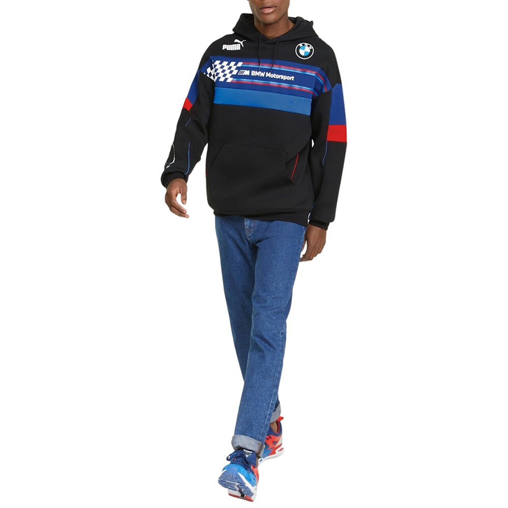 Sweat multicolore homme Puma BMW MMS Street Hoodie | Espace des Marques