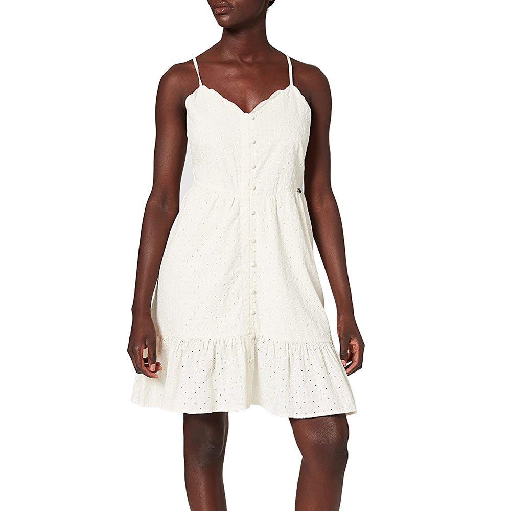 Broderie Mini Robe Femme