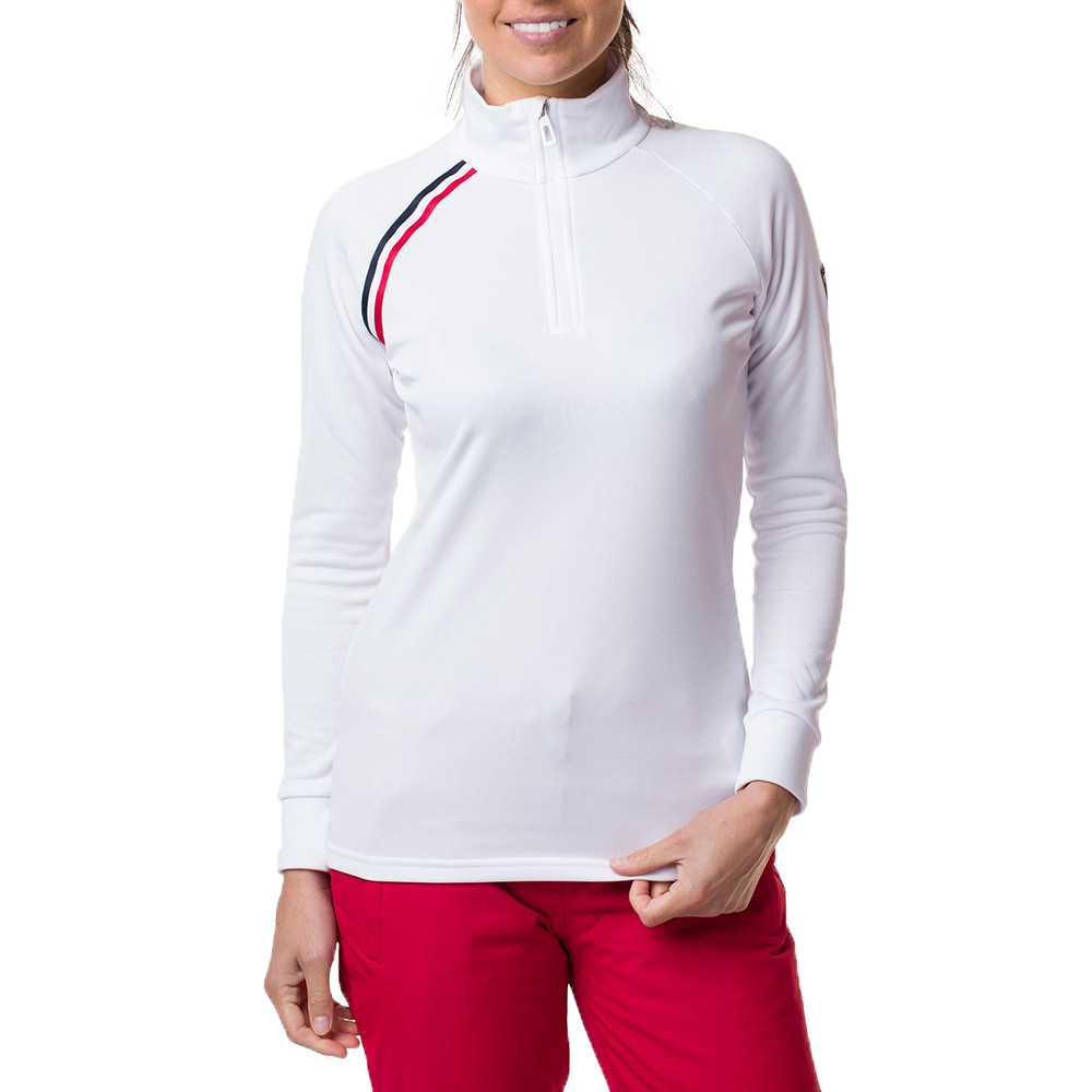 Cadran T-Shirt Ml 1/2 Zip Femme