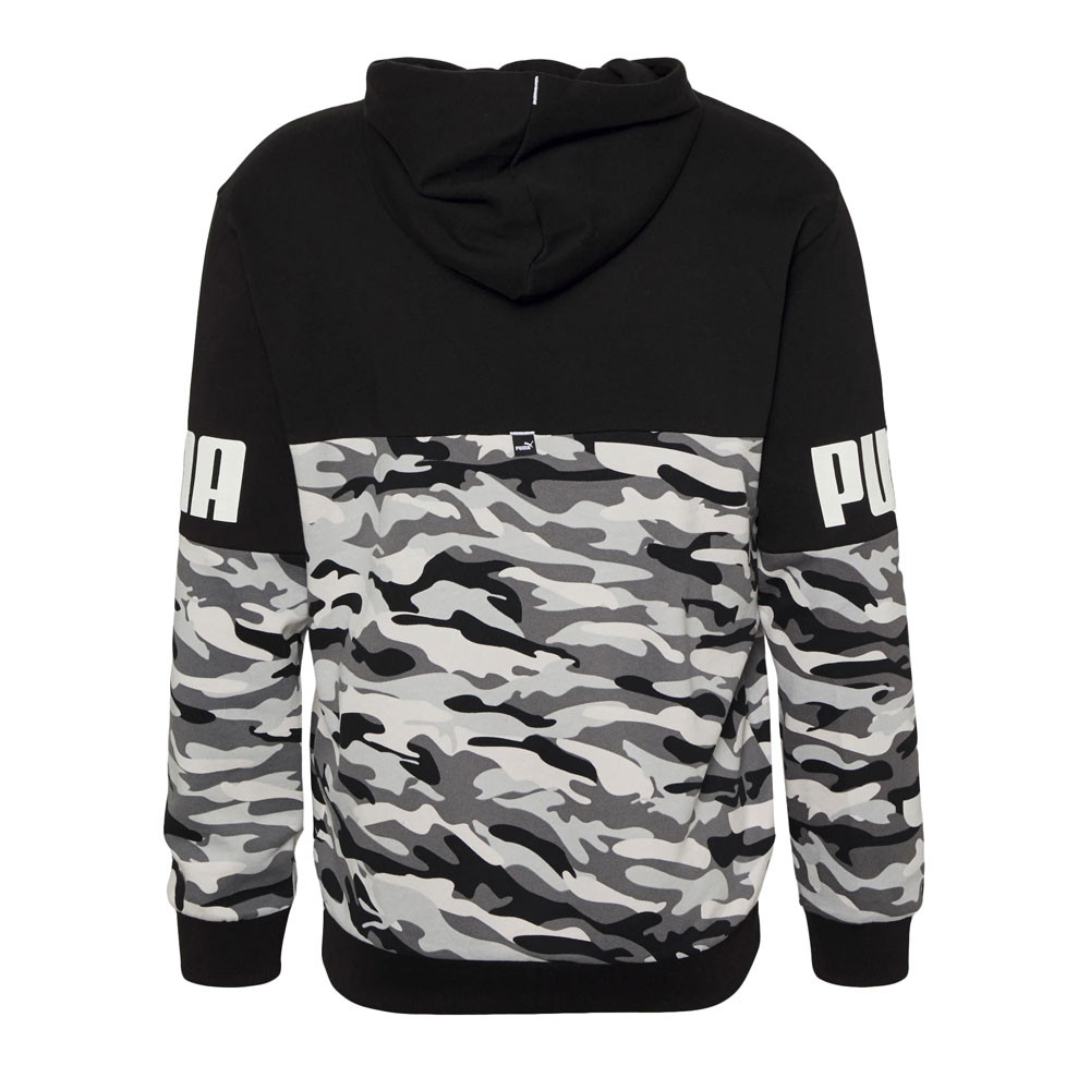 Camo Sweat Zip Homme