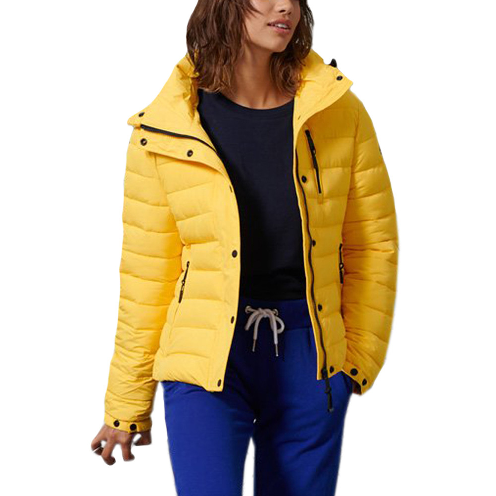 Doudoune superdry hotsell jaune femme
