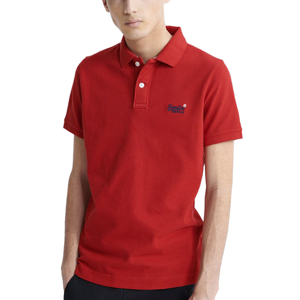 Classic Pique S/s Polo Mc Homme