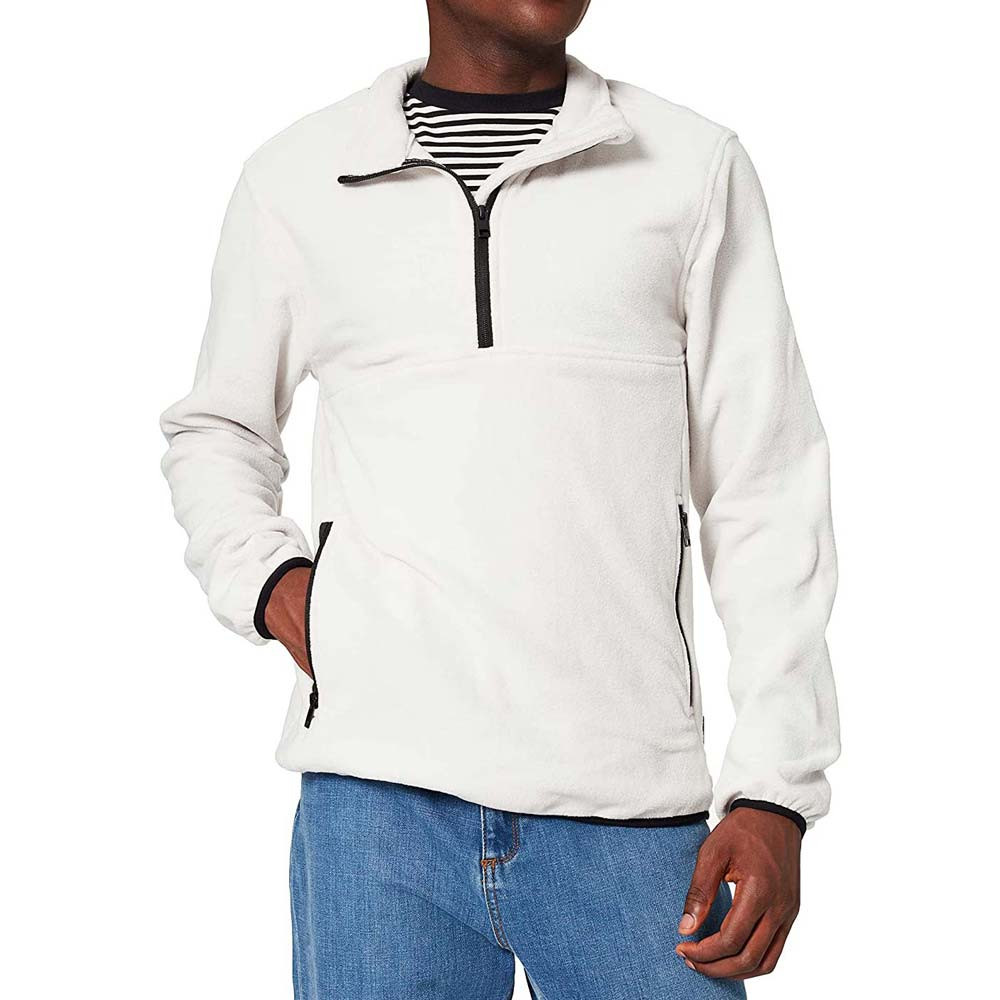 Cofleece Polaire Homme JACK AND JONES GRIS pas cher Polaires