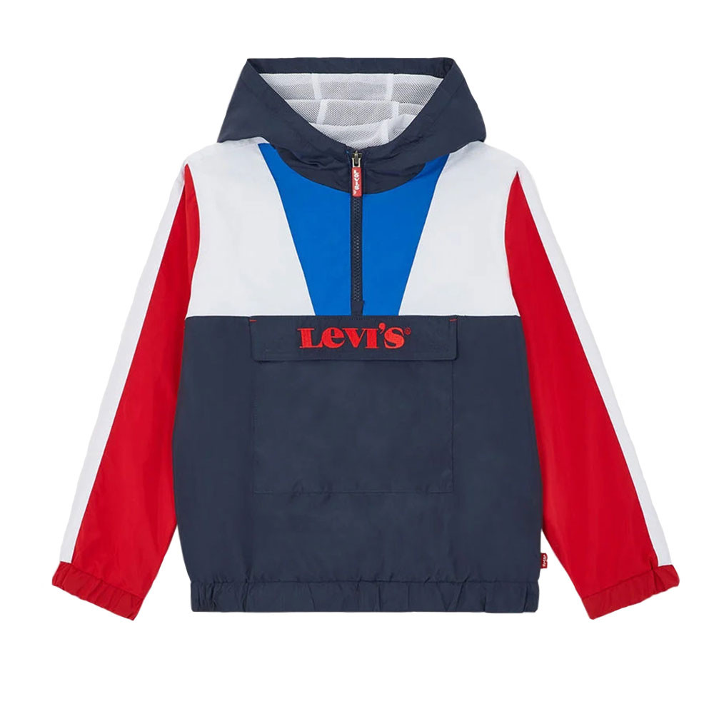 Colorblock Coupe Vent Gar on LEVIS BLEU pas cher Coupe vents