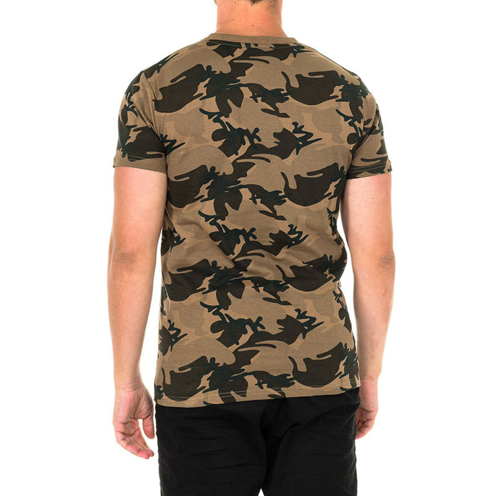 Core Logo Tag Camo Aop T-Shirt Mc Homme