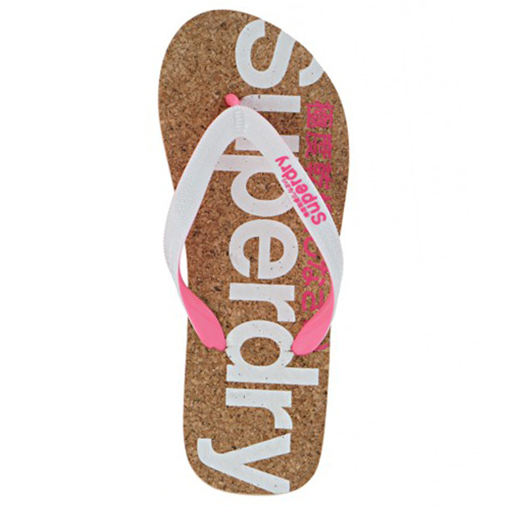 Cork Flip Flop Tongs Femme