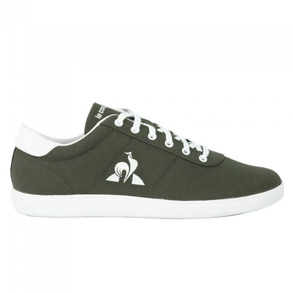 Court One Chaussure Homme LE COQ SPORTIF KAKI pas cher Baskets basses homme LE COQ SPORTIF discount