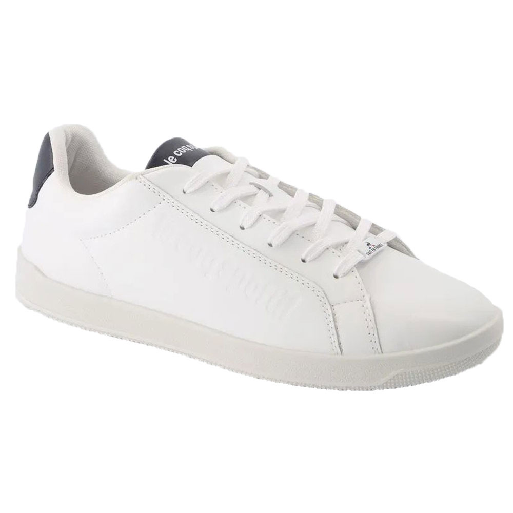 Courtgalo Chaussure Homme LE COQ SPORTIF BLANC pas cher Baskets basses homme LE COQ SPORTIF discount
