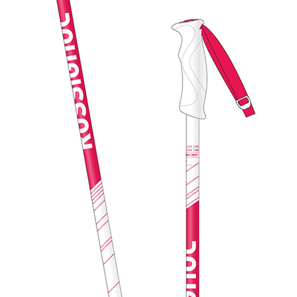 Electra Light White Bâton De Ski Femme