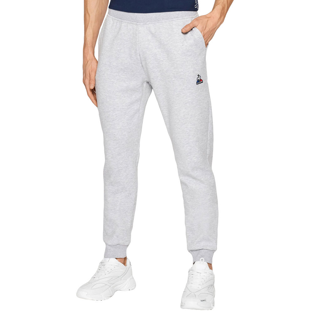 Ess Pantalon Jogging Homme LE COQ SPORTIF GRIS pas cher Pantalons de survetement homme LE COQ SPORTIF discount