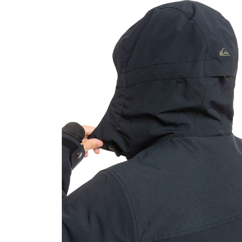 Fairbanks Blouson Ski Homme QUIKSILVER NOIR pas cher Blousons homme QUIKSILVER discount