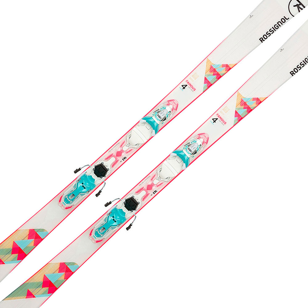 Famous 4 Ski + Xpress W 10 B83 Fixations Femme