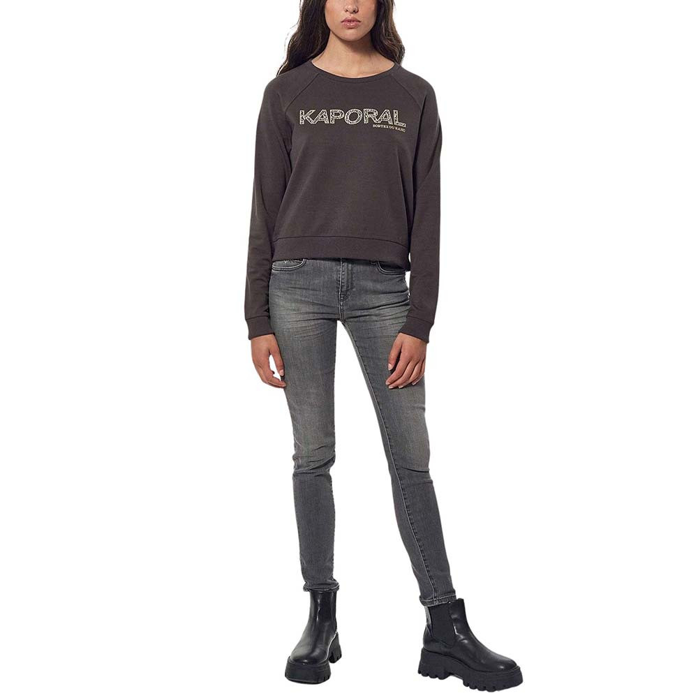 Fauve Sweat Femme KAPORAL GRIS pas cher Sweat a capuche femme KAPORAL discount