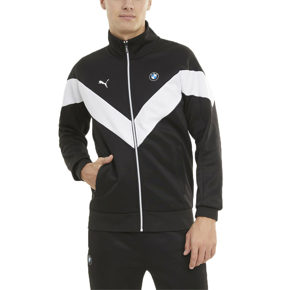 Fd Bmw Msc Trk Veste Survêtement Homme PUMA NOIR pas cher - Vestes de survêtement  homme PUMA discount