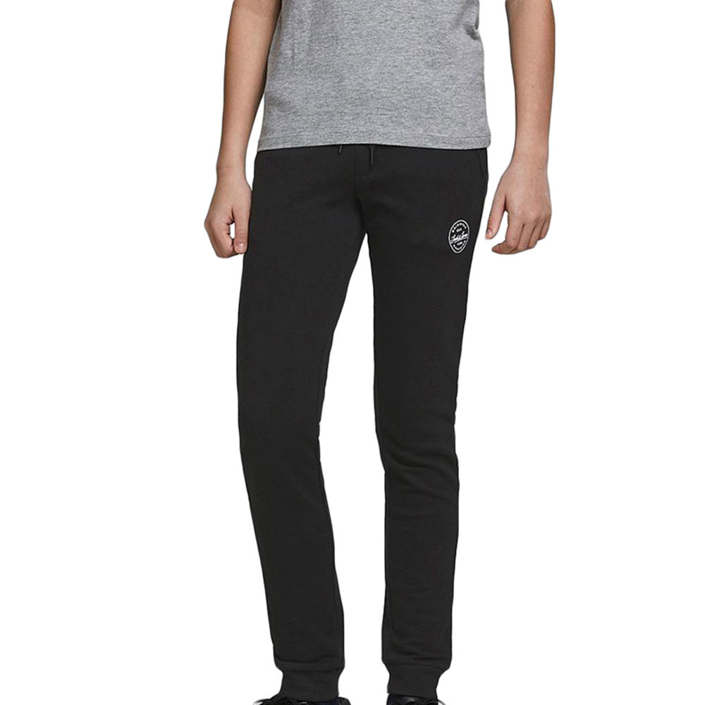 Gordon Shark Pantalon Jogging Garçon JACK AND JONES NOIR pas cher