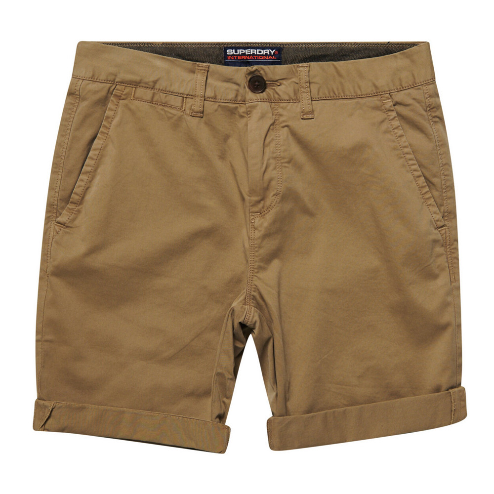 International Chino Short Homme SUPERDRY BEIGE pas cher Shorts