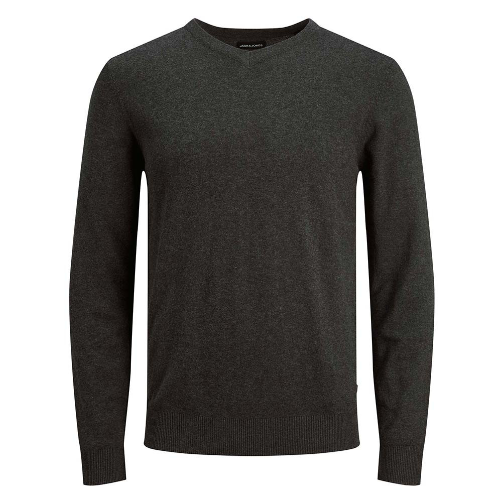 Knit V-Neck Pull Homme