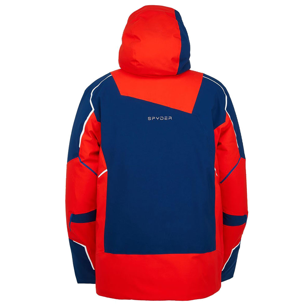 Leader Gore Tex Blouson Ski Homme SPYDER BLEU pas cher Blousons ski et snowboard SPYDER discount