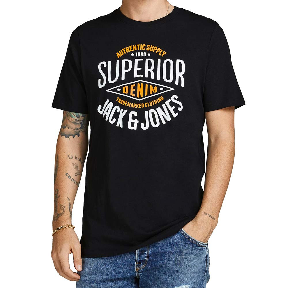 Logo Tee T-Shirt Mc Homme