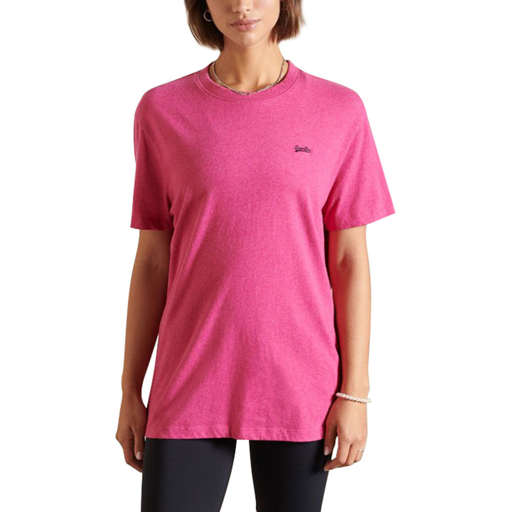 Loose Fit Vint Mcro Logo Emb T-Shirt Mc Femme