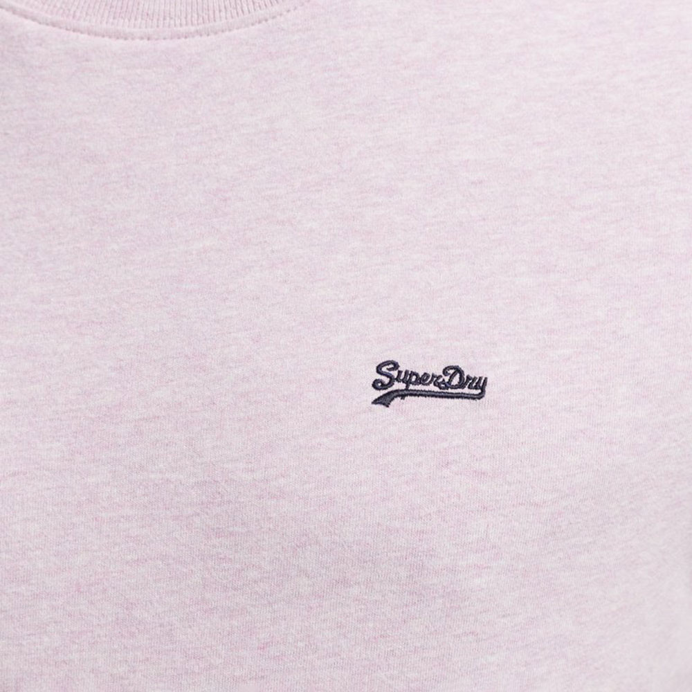 Loose Fit Vint Mcro Logo Emb T-Shirt Mc Femme