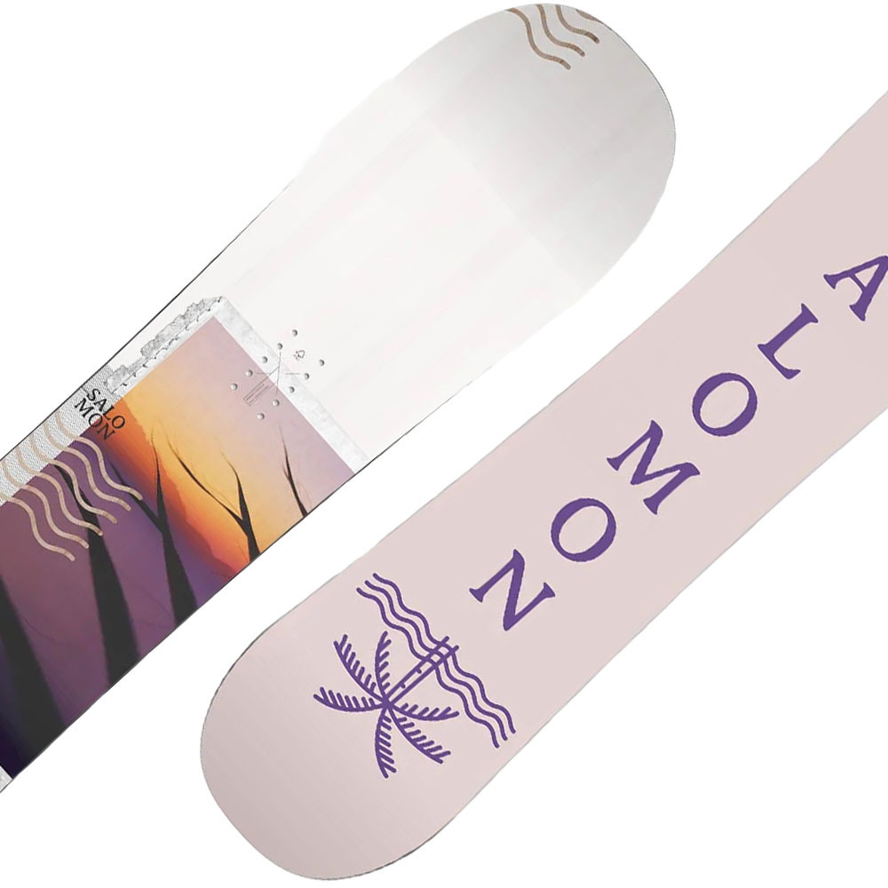 Lotus  Snowboard + Rhythm Fixations Femme