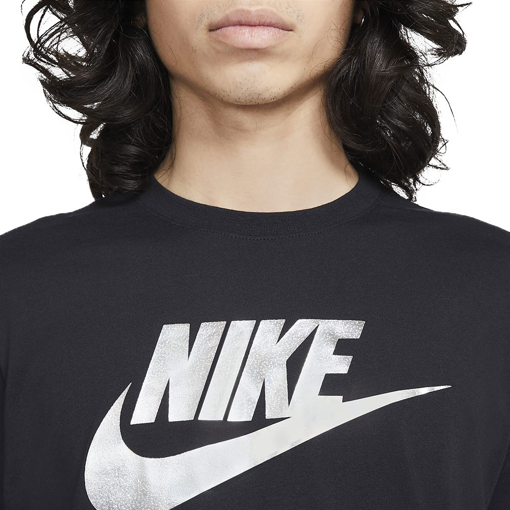 T-shirt noir Homme Nike Icon Futura pas cher | Espace des Marques