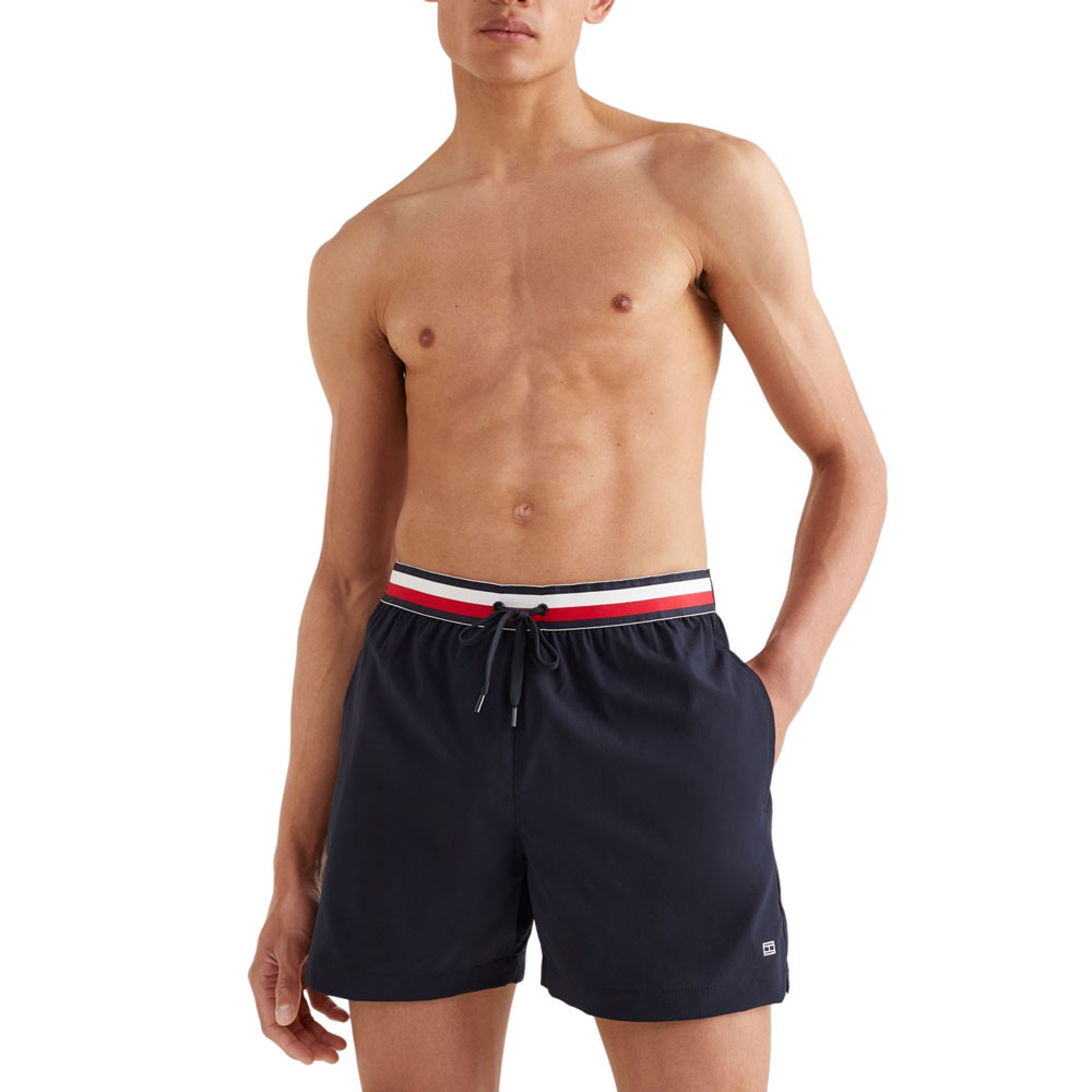 Medium Drawstr Maillot De Bains Homme