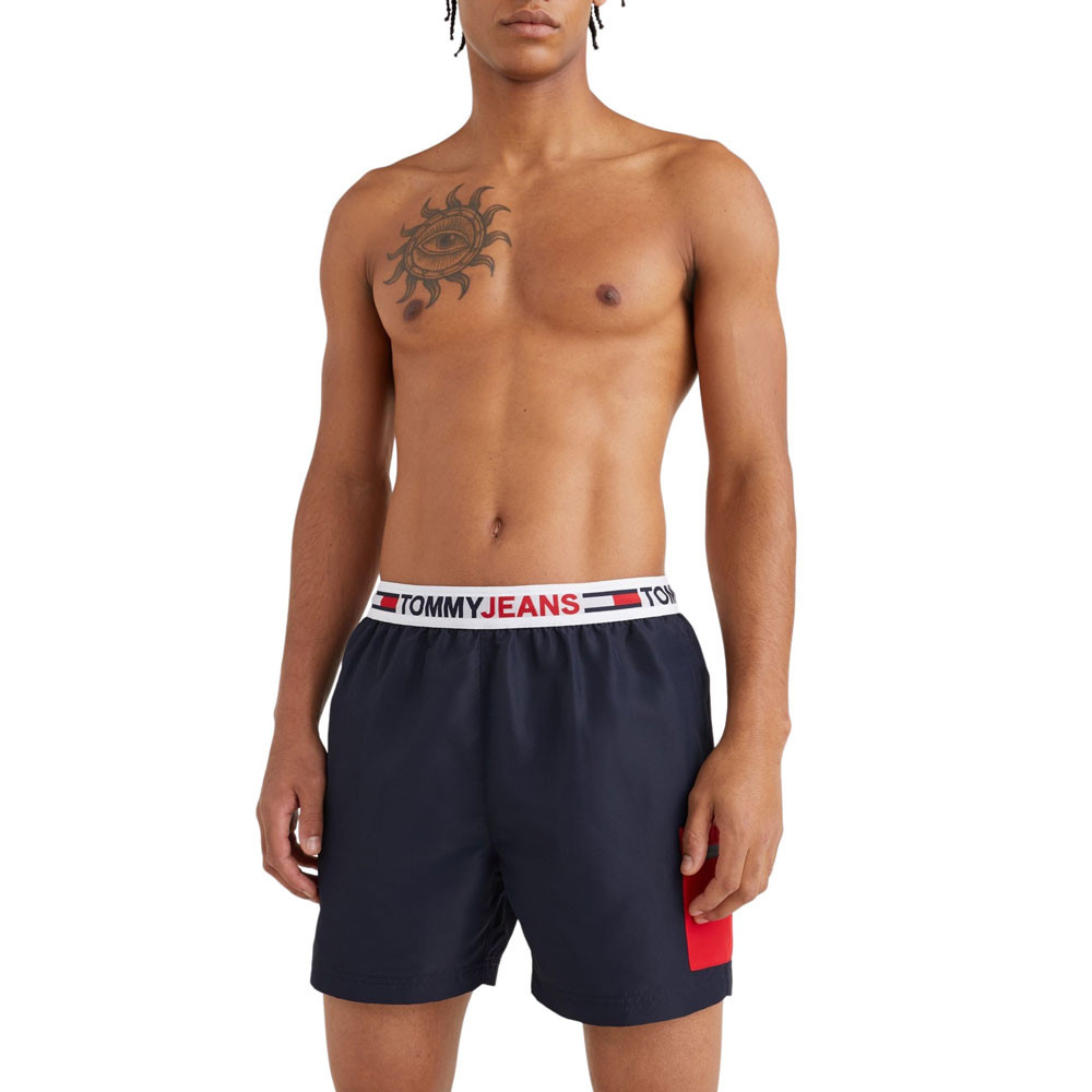 Medium Drawstr Maillot De Bains Homme