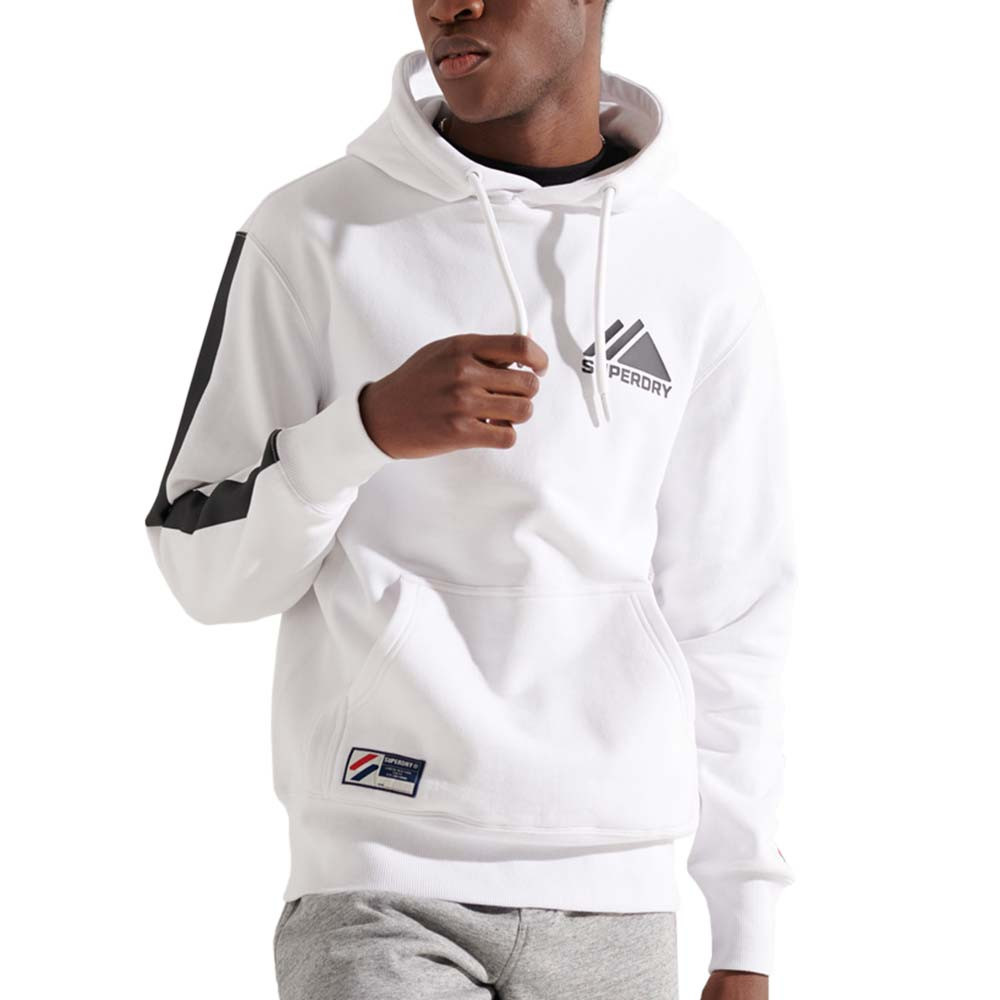 Mountain Sport Sweat Cap Homme SUPERDRY BLANC pas cher - Sweats à capuche  homme SUPERDRY discount