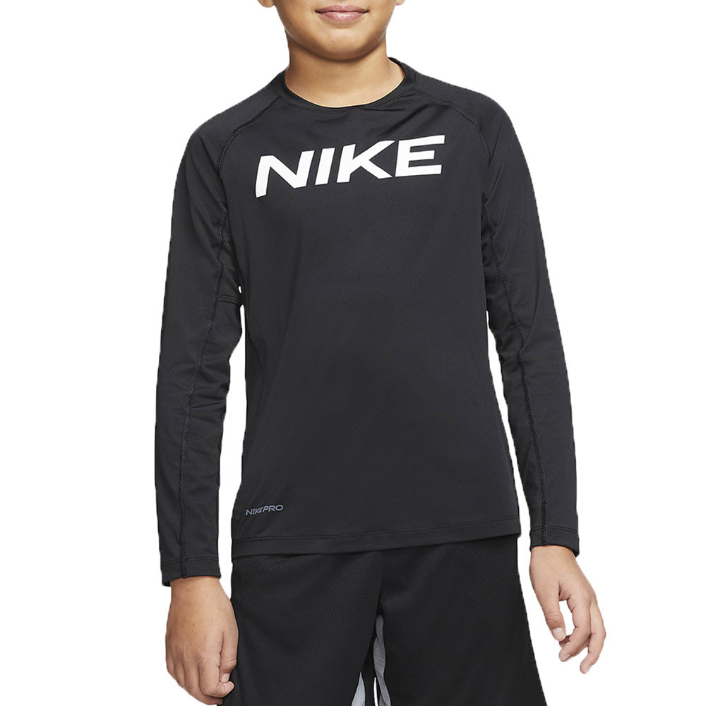 Nike Pro Top Ls T-Shirt Ml Garçon