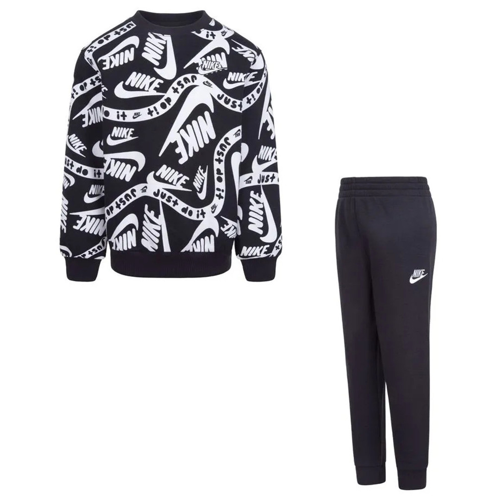 Nsw Club Aop Set Ensemble Sweat + Pantalon Enfant