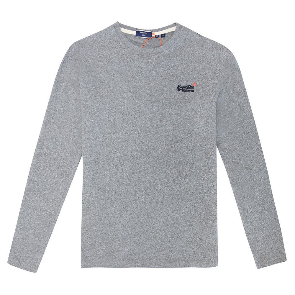 Ol Vintage Emb Ls Top Ns T-Shirt Ml Homme