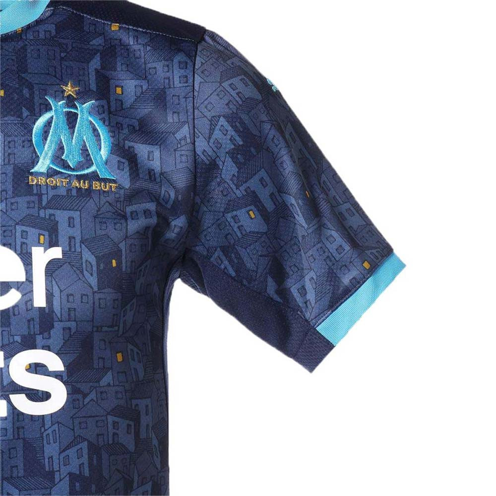 Om Away Maillot Mc Homme PUMA BLEU pas cher - Maillots de football PUMA  discount