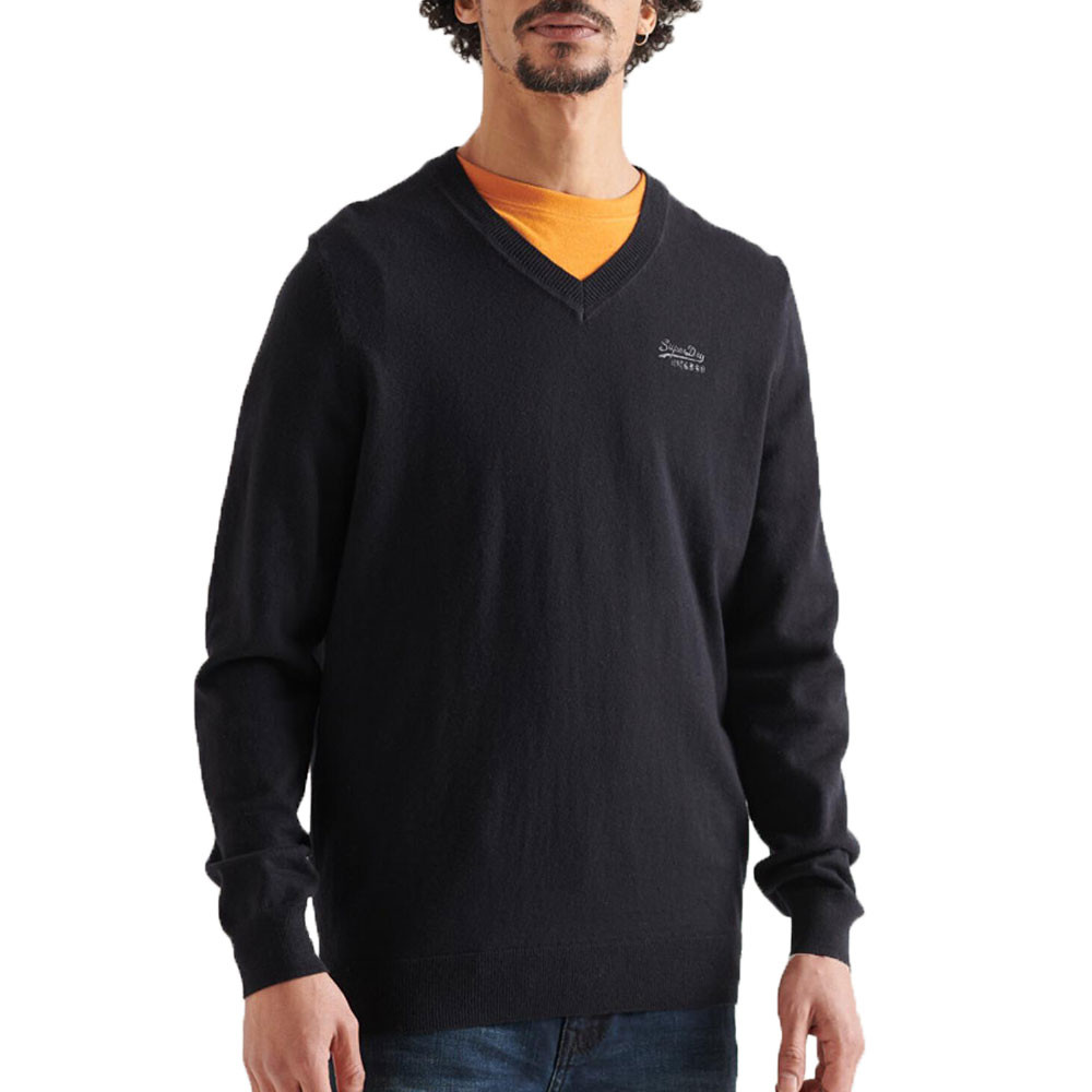 Orange Label Vee Neck Pull Homme