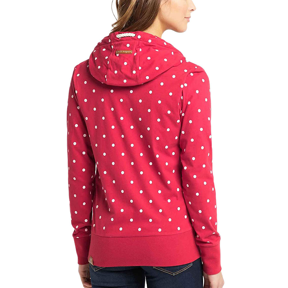 Paya Dots Sweat Zip Femme