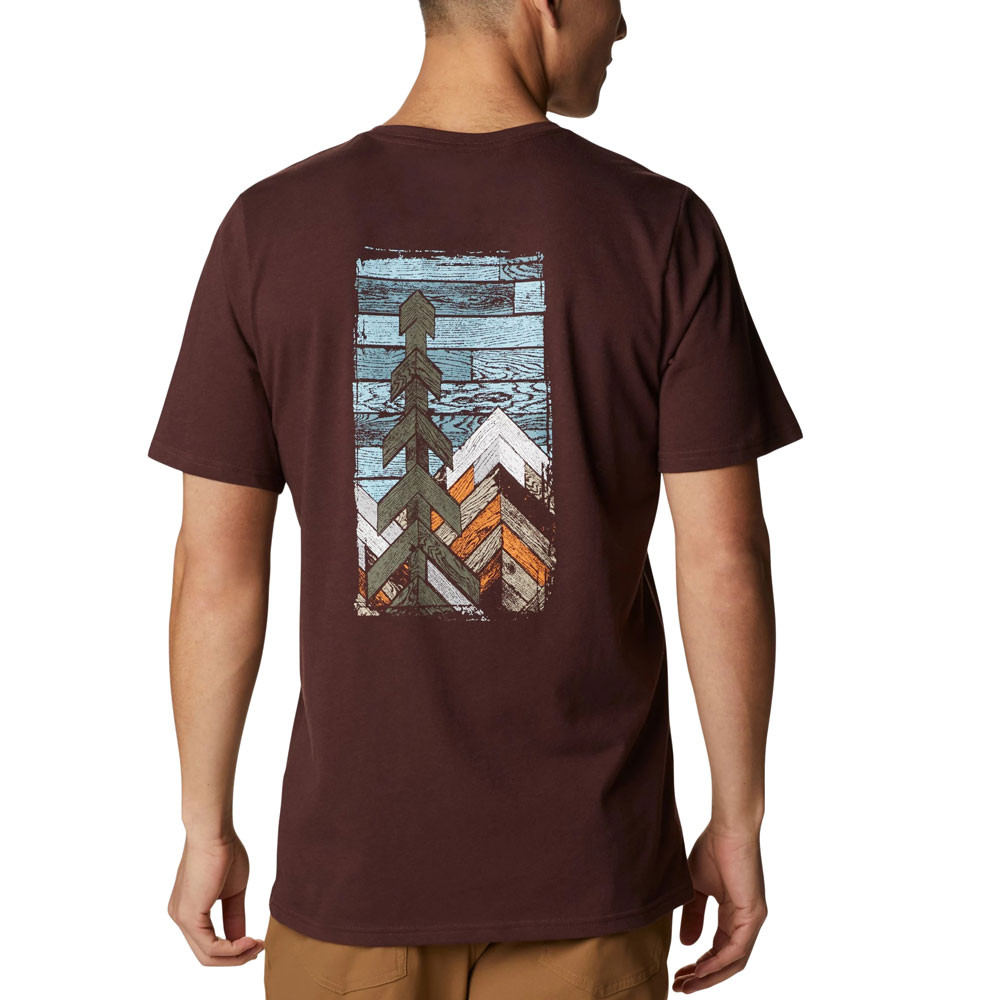 Pine Trails Graphic T-Shirt Mc Homme
