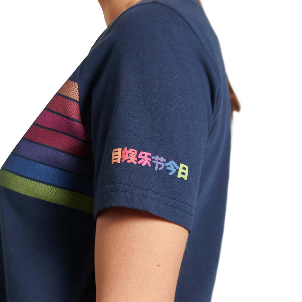 Pl Rainbow T-Shirt Mc Femme