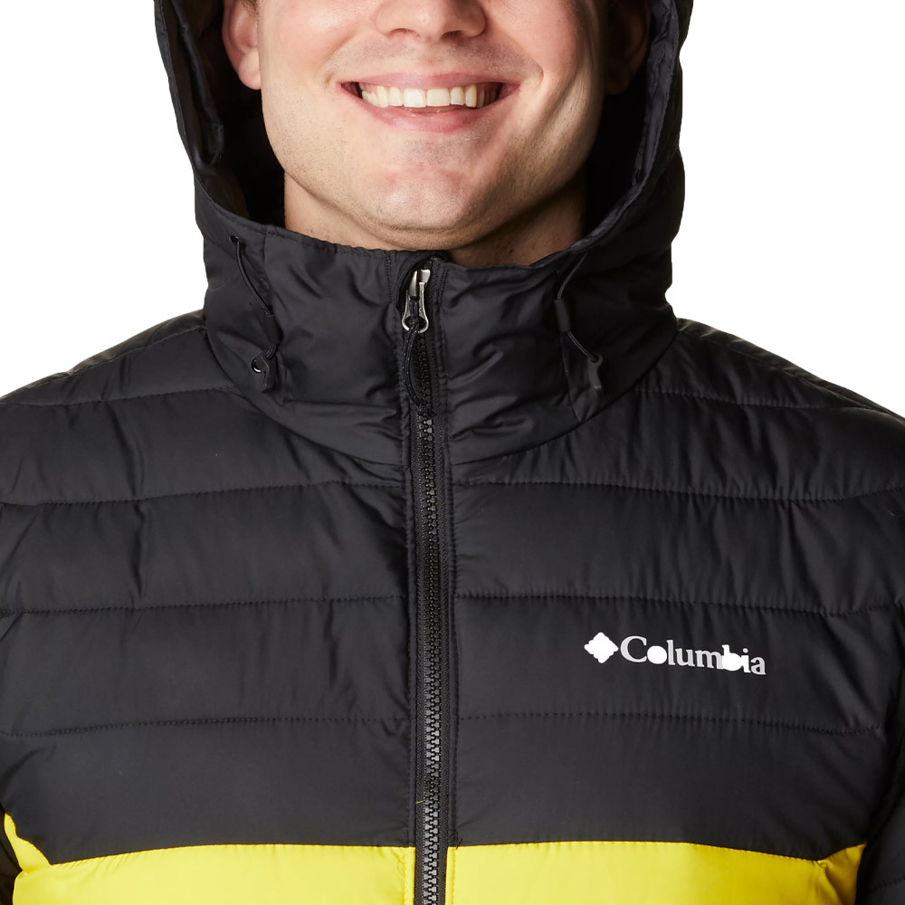 Powder Lite Doudoune Homme COLUMBIA JAUNE pas cher - Doudounes homme  COLUMBIA discount