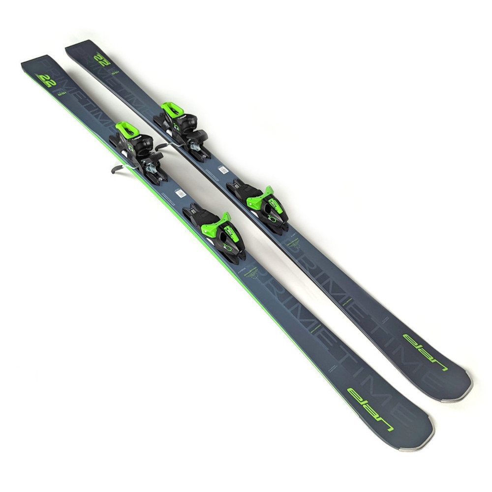 Primetime 22 Blue Ps Skis + El 10.0 Fixations Homme