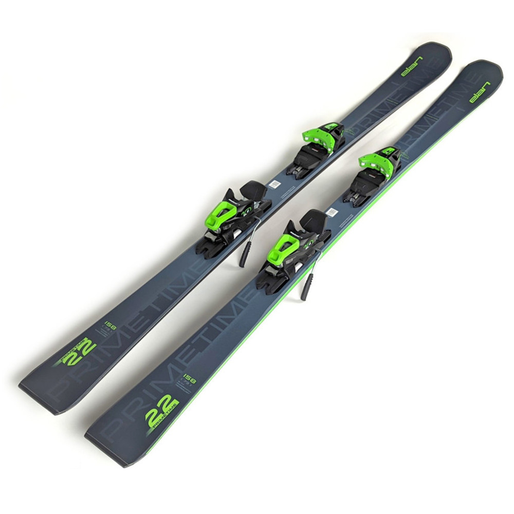 Primetime 22 Blue Ps Skis + El 10.0 Fixations Homme